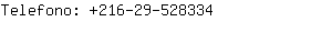 Telefono: 216-29-52....