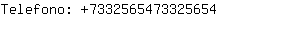 Telefono: 733256547332....