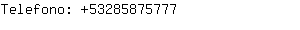 Telefono: 5328587....