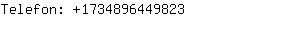 Telefon: 173489644....