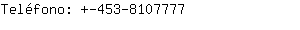 Telfono: -453-810....