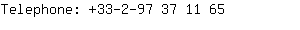 Telephone: 33-2-97 37 1....