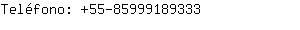 Teléfono: 55-8599918....