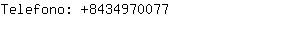 Telefono: 843497....