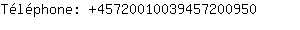 Tlphone: 4572001003945720....