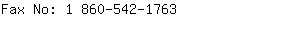 Fax No: 1 860-542-....