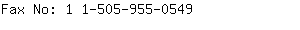 Fax No: 1 1-505-955-....