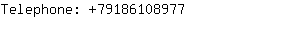 Telephone: 7918610....
