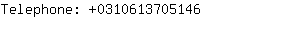 Telephone: 031061370....