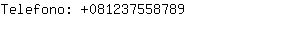 Telefono: 08123755....