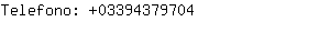 Telefono: 0339437....