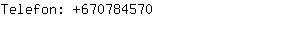 Telefon: 67078....