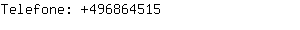 Telefone: 49686....