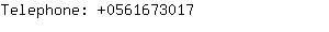 Telephone: 056167....