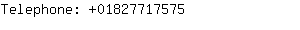 Telephone: 0182771....