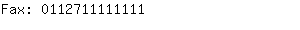 Fax: 011271111....