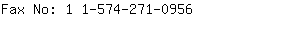 Fax No: 1 1-574-271-....