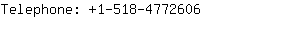 Telephone: 1-518-477....