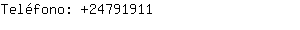 Teléfono: 2479....