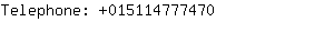 Telephone: 01511477....