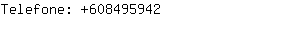 Telefone: 60849....