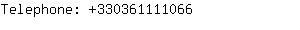 Telephone: 33036111....