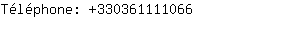 Tlphone: 33036111....