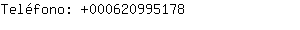 Teléfono: 00062099....