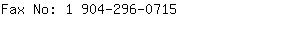 Fax No: 1 904-296-....