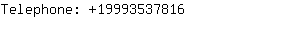 Telephone: 1999353....