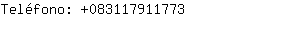 Telfono: 08311791....