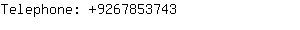 Telephone: 926785....