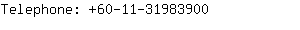 Telephone: 60-11-3198....