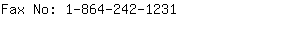 Fax No: 1-864-242-....