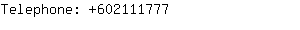 Telephone: 60211....