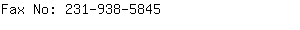Fax No: 231-938-....