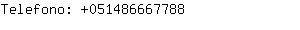 Telefono: 05148666....