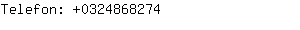 Telefon: 032486....