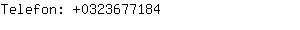 Telefon: 032367....