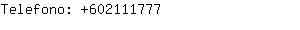 Telefono: 60211....