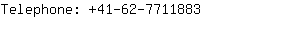 Telephone: 41-62-771....