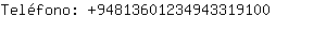Telfono: 9481360123494331....