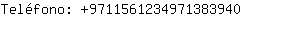Telfono: 971156123497138....