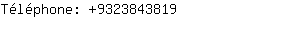 Téléphone: 932384....