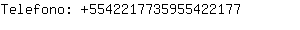 Telefono: 554221773595542....