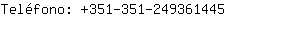 Telfono: 351-351-24936....