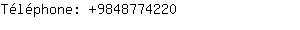 Tlphone: 984873050552984877....