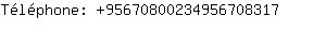 Tlphone: 9567080023495670....