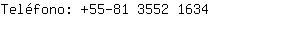 Teléfono: 55-81 3552 ....