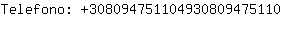 Telefono: 30809475110493080947....